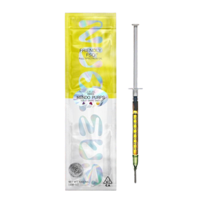 FRIENDLY BRAND - Mendo Purps (I) | 1g FSO Cure Resin Applicator | Friendly Farms