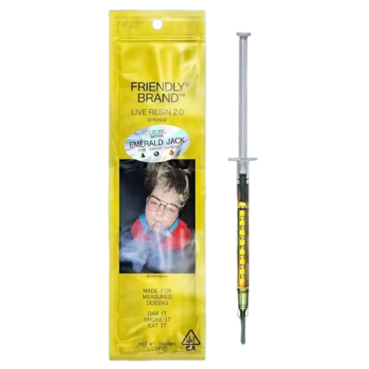 Friendly Brand - Emerald Jack (S) |1g Full Live Resin Applicator | Friendly Farms Main Image