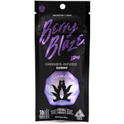 Berry Blaze 110mg Single Gummy - Emerald Sky