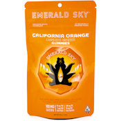 California Orange 110mg 10 Pack Gummies - Emerald Sky