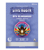 Emerald Sky - Epic Elderberry Sleep - Live Rosin Gummies - 5:1:2 - THC:CBD:CBN - 100/20/40mg
