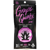 Grape Quake Indica 110mg Single Gummy - Emerald Sky