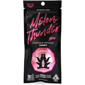 Melon Thunder 110mg Single Gummy - Emerald Sky