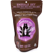 Dark Chocolate Peanut Butter Cups Indica 100mg 10 Pack - Emerald Sky