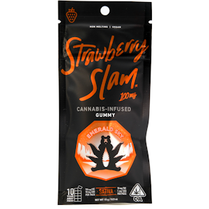 Emerald Sky - Strawberry Slam Sativa 110mg Single Gummy - Emerald Sky