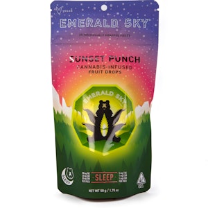 Emerald Sky - Sunset Punch 140mg 20 Pack Fruit Drops - Emerald Sky