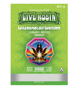Emerald Sky - Watermelon Wonder - Live Rosin Gummies - Hybrid - 10:1 THC:CBD - 100/10mg