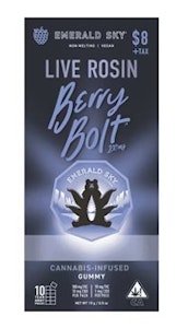 Emerald Sky - Berry Bolt 110mg Live Rosin Single Gummy - Emerald Sky