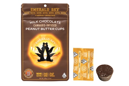 Emerald Sky - Emerald Sky SATIVA 10 Pack 100mg | Peanut Butter Cups