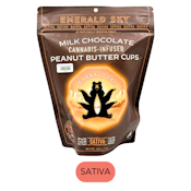 Emerald Sky - Milk Chocolate Peanut Butter Cups Sativa - 20pk - 100mg