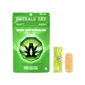 Emerald Sky | Sour Watermelon | Gummies | [100mg] 10pk | Hybrid