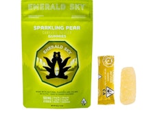 Sparkling Pear 110mg 10 Pack Gummies - Emerald Sky