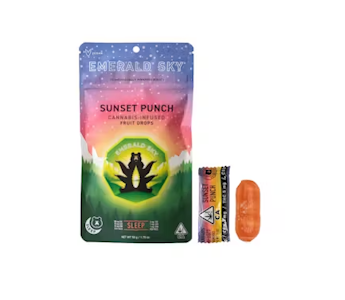 Emerald Sky - Emerald Sky | Sunset Punch 5:1:1 | Sleep Fruit Drops | 20pk | 100mg