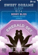 Sweet Dreams Berry Bliss Sleep 10:2:4 160mg 5 Pack Gummies - Emerald Sky
