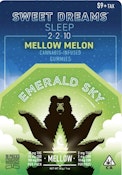 Sweet Dreams Mellow Melon Sleep 2:2:10 140mg 5 Pack Gummies - Emerald Sky