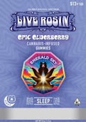 Emerald Sky - Sleep Epic Elderberry 10:2:4 THC:CBD:CBN Live Rosin Gummies - 100mg THC
