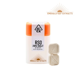 EMERALD BAY EXTRACTS - Blue Dream RSO Tablets (40pk)
