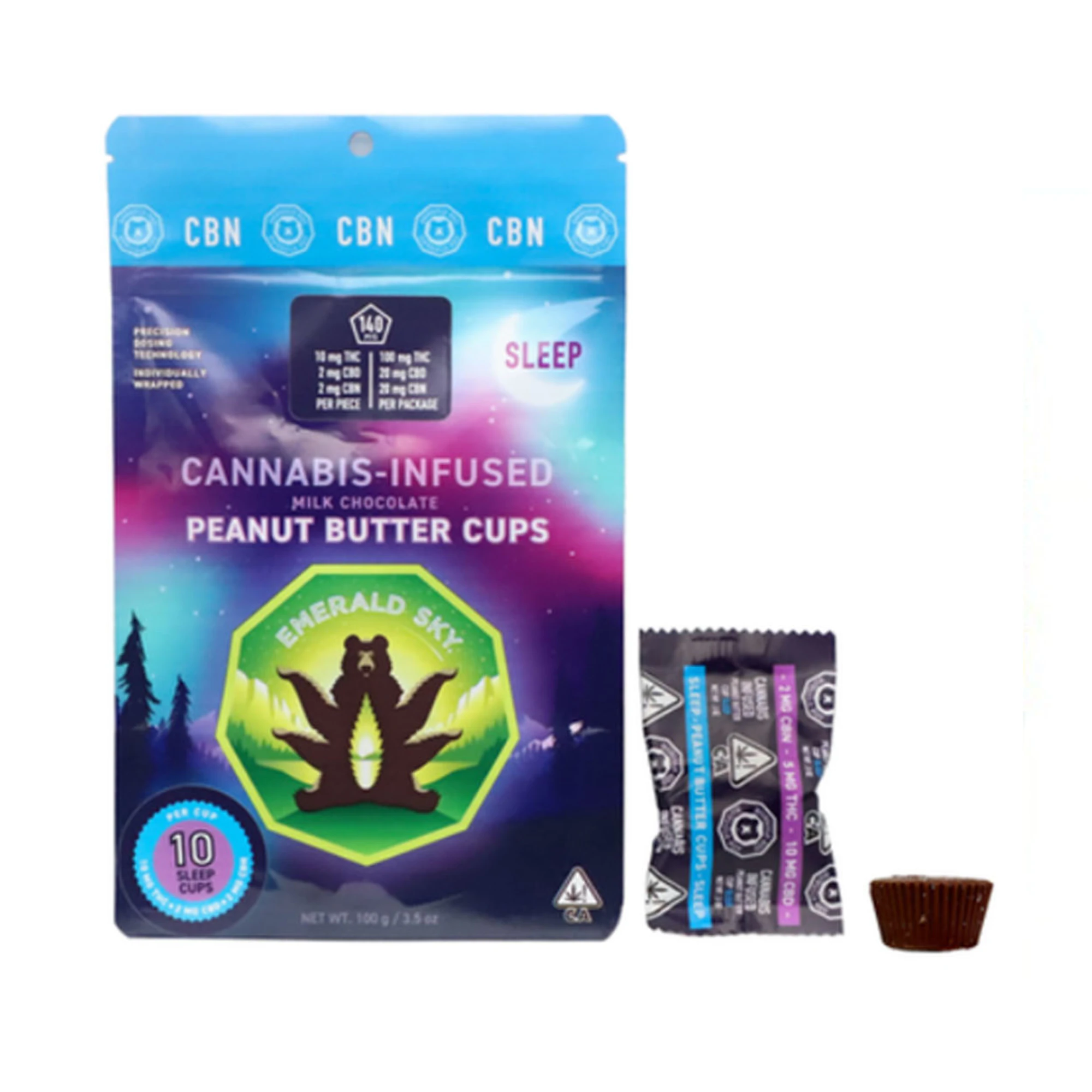 Emerald Sky - Emerald Sky Peanut Butter Cup(Sleep) 10/PK 10:2:2  Main Image