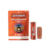 Emerald Sky - 100mg Live Rosin Gummies 10:1 THC/CBD (Stellar Strawberry-Sativa)