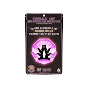 INDICA DARK CHOCOLATE - PEANUT BUTTER CUPS 100MG - EMERALD SKY