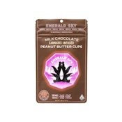 INDICA MILK CHOCOLATE - PEANUT BUTTER CUPS 100MG - EMERALD SKY