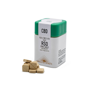Emerald Bay Extracts - Emerald Bay Extracts - 1000mg 25mg/40ct 27:1 CBD Tablets (Lifter-CBD)