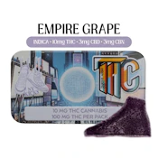 Empire Grape | Gummies | 100mg/ 10 Pieces | NY Kicks