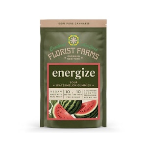 FLORIST FARMS - Energize: Sour Watermelon | Gummies | 20mg 2pk | Florist Farms