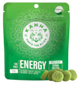 Energy Citrus Splash 1:1 FX 10pk Gummies - 100mg