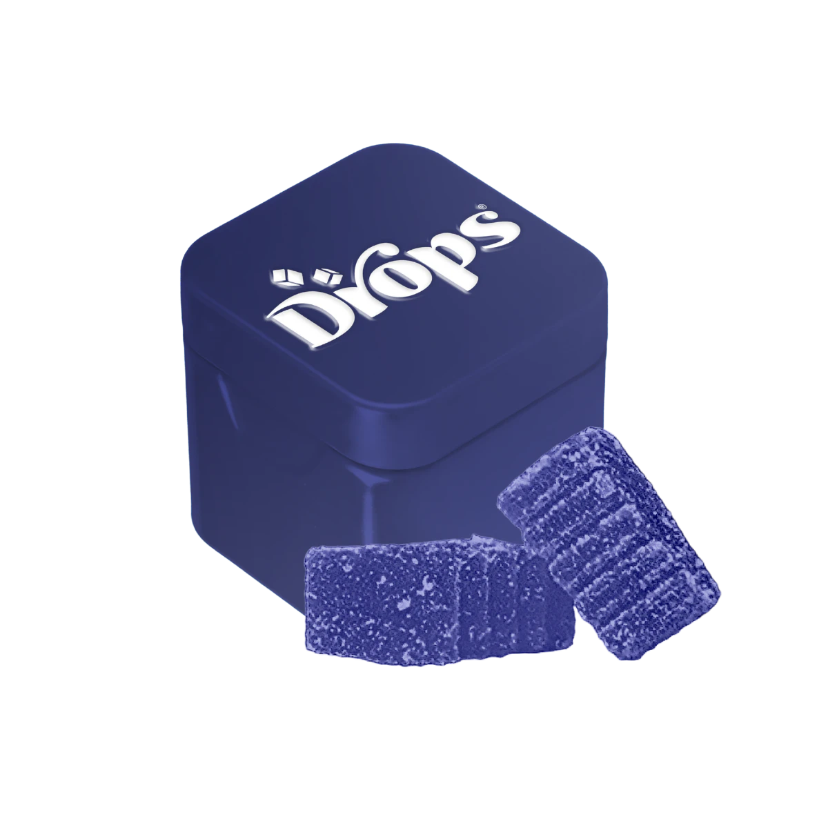 Drops - Enhanced Black Currant (Nightshade) (I) | 2pk 1:1:1 Deep Relaxation (50mg:50mg:50mg THC:CBN:CBD) Live Rosin Jellies | Drops Main Image