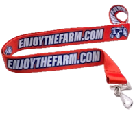 Enjoy The Farm Logo Lanyard