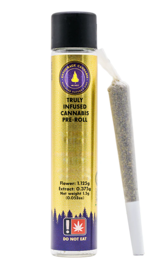 Entourage Cannabis - Entourage Ice Cream Runtz x 3 Kings Cake Infused Pre-Roll 1.5g Main Image