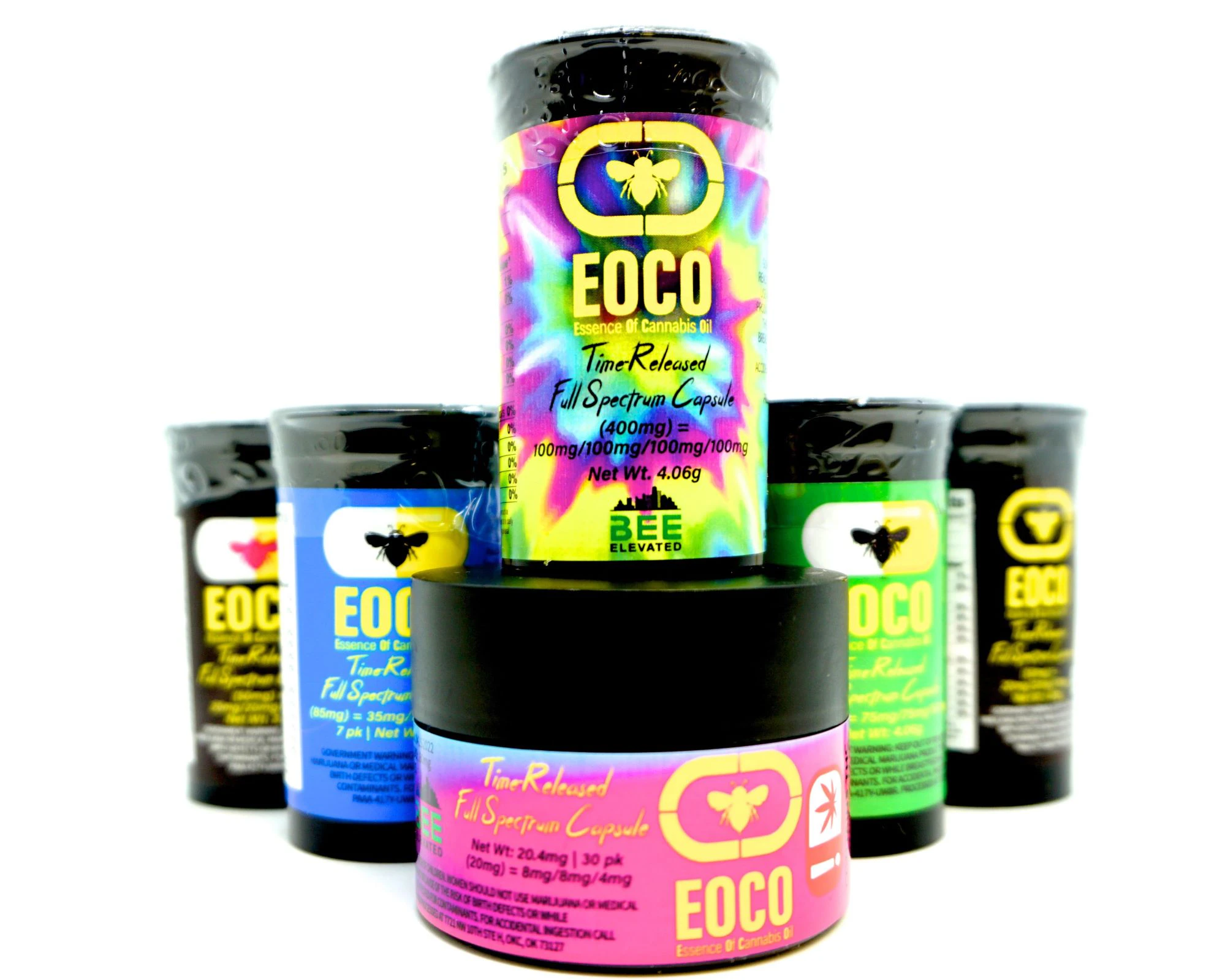 Bee Elevated - Eoco Time-Release FECO Capsules (85mg)-10pk Main Image