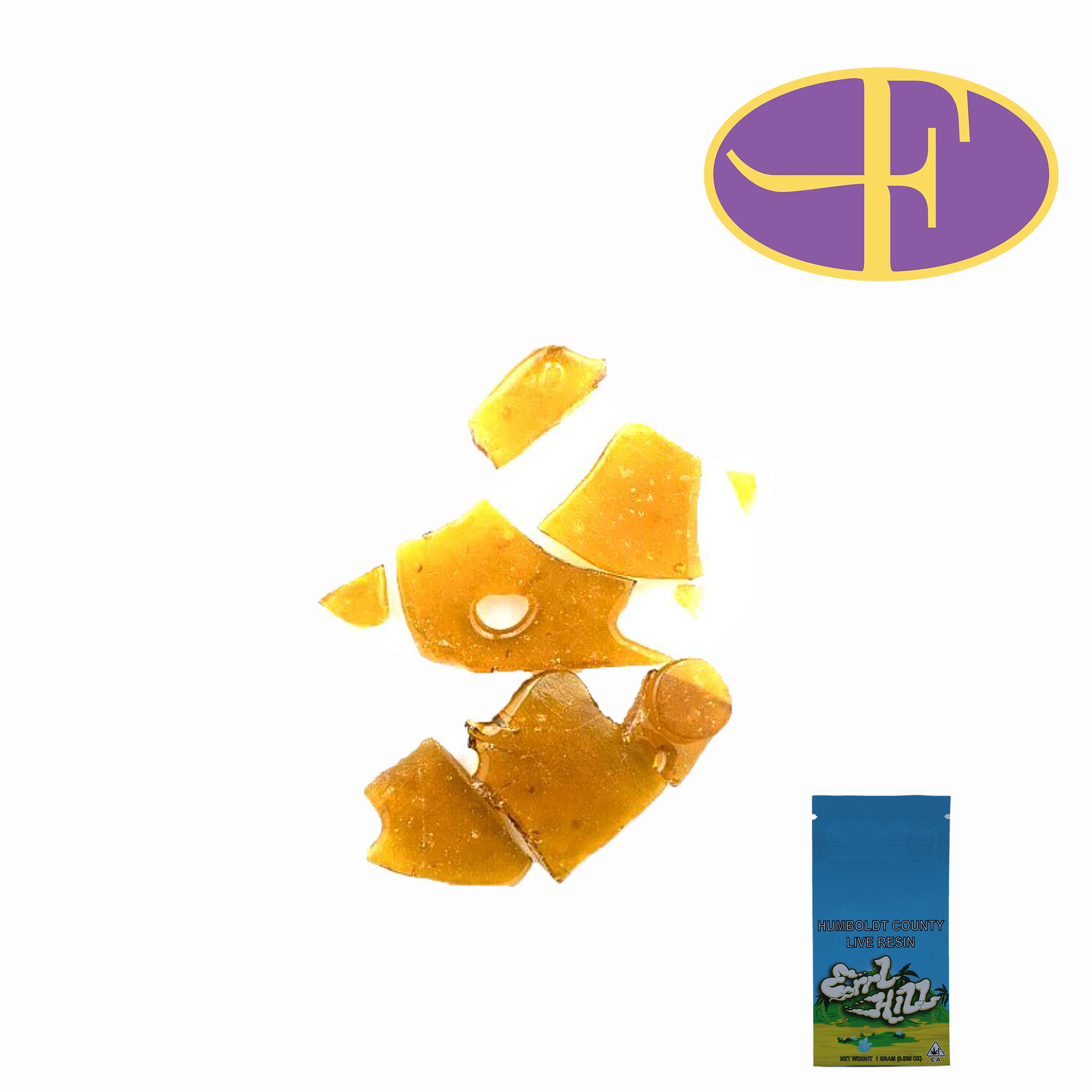 ErrL HiLL - Sunday Driver Live Resin Shatter Main Image
