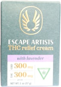 Escape Artist - 300mg 1:1 THC/CBD Lavender Cream - 2oz