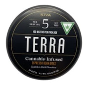  Terra-Espresso Beans-Coated in Dark Chocolate Bites-100mg THC