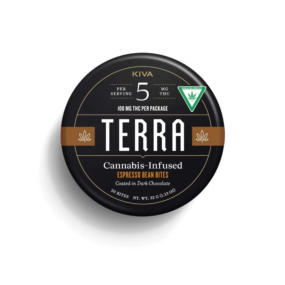 Terra Bites - Espresso 100mg Bites (20x5mg) - TERRA Main Image