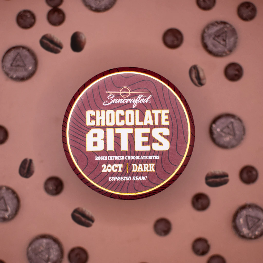 Suncrafted - HD Dark Chocolate Espresso Bites - 400mg - HHG Main Image