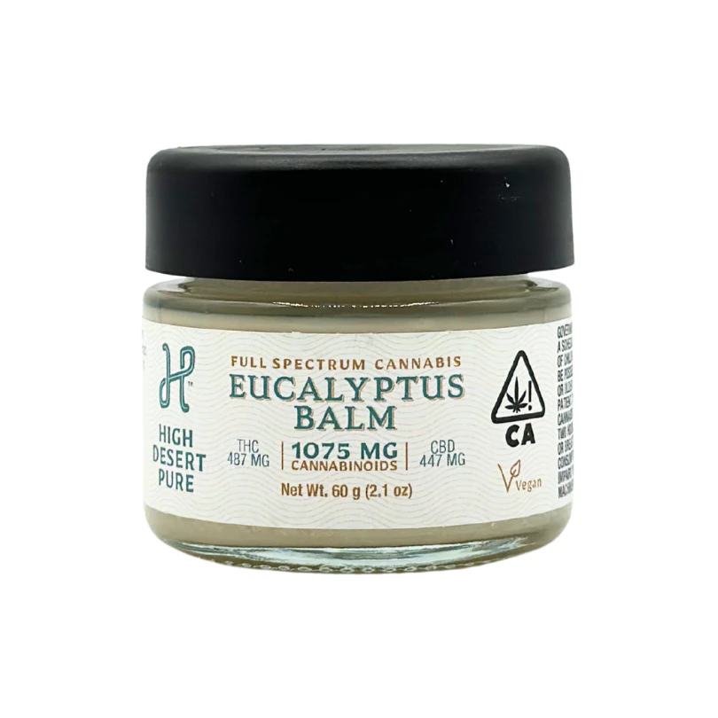 High Desert Pure - High Desert Pure - Balm - Eucalyptus 1:1 - 487THCmg/447mgCBD Main Image
