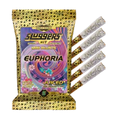 Euphoria (S) | .7g 5pk Mini Blunts Infused Prerolls | Sluggers Hit