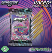Sluggers - Euphoria - 3.5g Diamond/Hash Infused Pre-Rolls - 5pk
