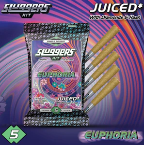 Sluggers - Sluggers - Euphoria - 3.5g Infused Pre-Rolls - 5pk