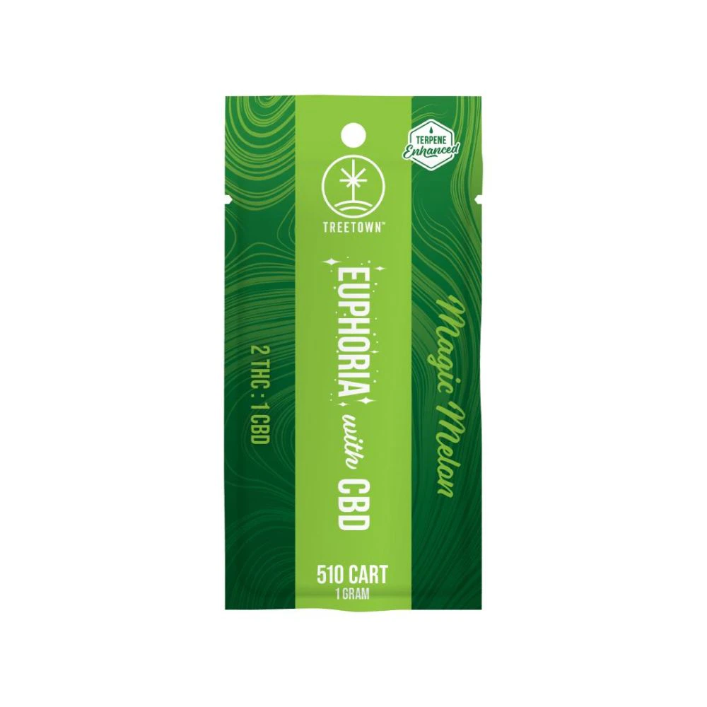Treetown - EUPHORIA Magic Melon THC:CBD 1g Ratio Cartridge - TREETOWN Main Image