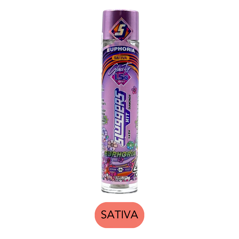 Sluggers - Sluggers - Hash Diamonds - Euphoria - Infused Preroll - 1.5g Main Image