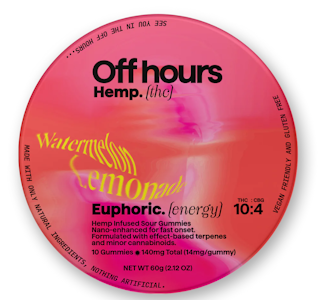 OFF HOURS - Euphoric (Energy) Gummies | 10 Pack