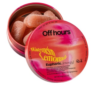 OFF HOURS - Euphoric - Sour Watermelon Lemonade 100mg Gummies