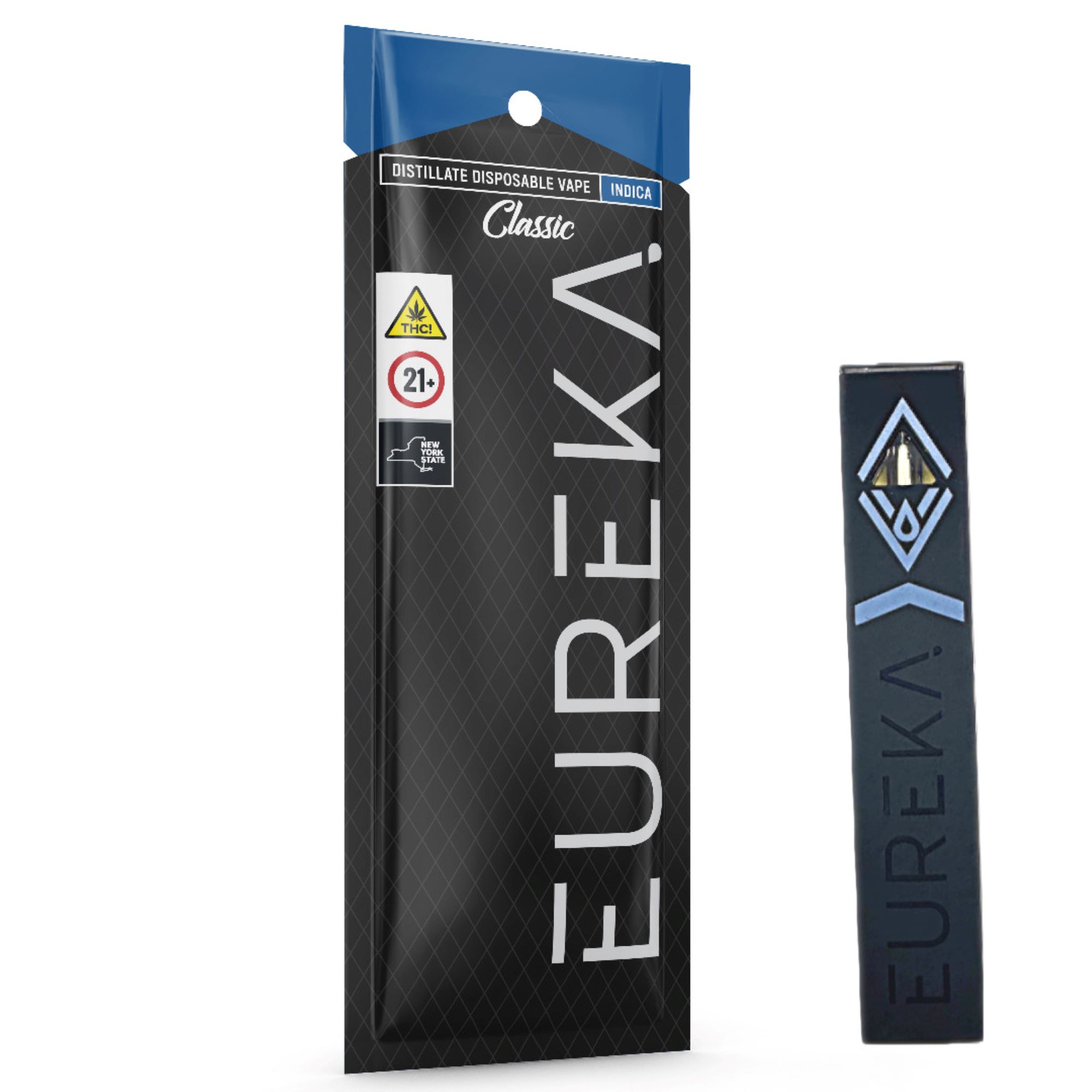 Eureka - Blackberry Kush - 0.5g Dispo Vape - Legacy Dispe... Eureka - Blackberry Kush - 0.5g Dispo Vape - Legacy Dispe...