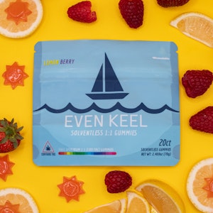 Suncrafted - 1:1 Lemon Berry Gummies - 100mg - HHG