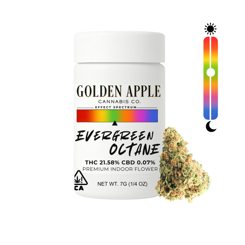 Golden Apple Cannabis Co. - Evergreen Octane | Indoor | Hybrid | 7g Main Image