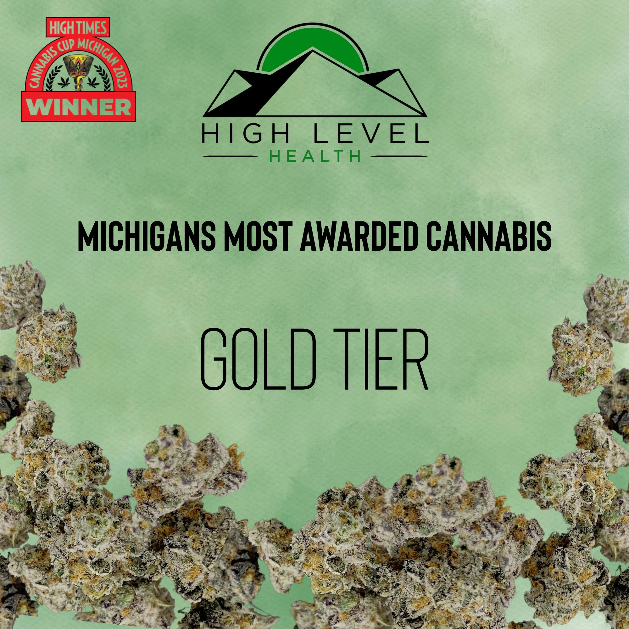 High Level Health CO - Gold - Miracle Alien Cookies - 3.5 Main Image